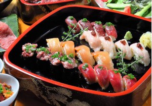 肉と日本酒 蒲田肉寿司（料理品質調査）